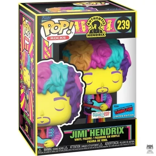 Jimi Hendrix (Blacklight) Funko Pop! figure (Jimi Hendrix)