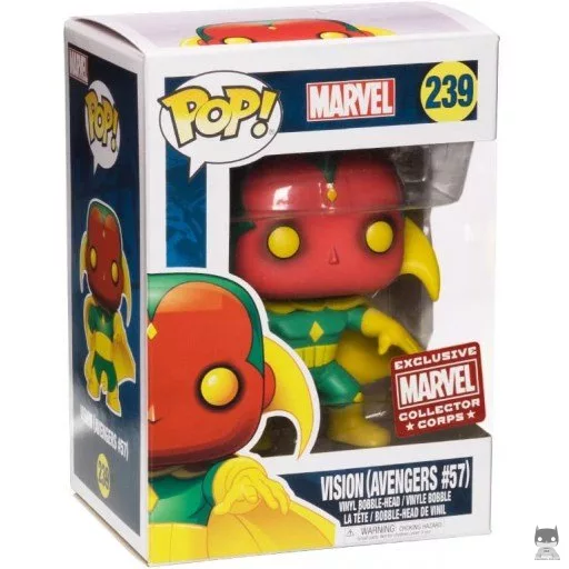 Vision Funko Pop! figure (Marvel Collector Corps)