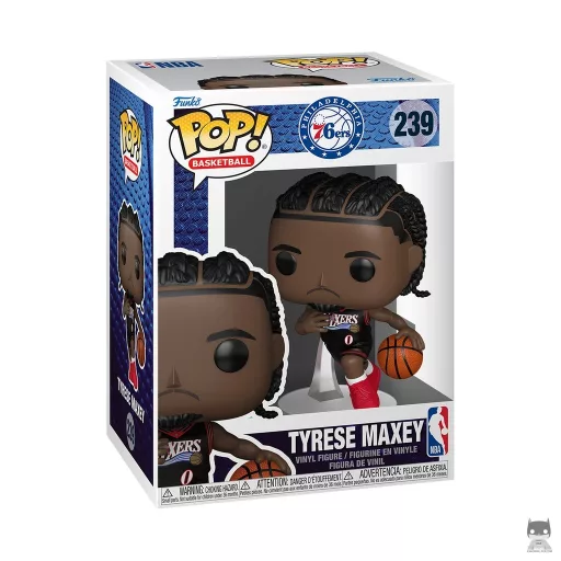 Tyrese Maxey (Black Statement Edition Jersey) Funko Pop! figure (NBA)