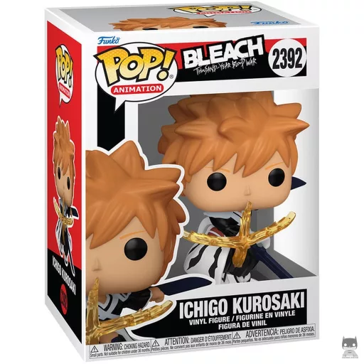 Ichigo Kurosaki with Dual Zangetsu Swords Funko Pop! figure (Bleach)