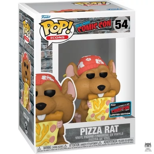 Pizza Rat (NYCC Fall Convention 2022) Funko Pop! figure (Freddy Funko)