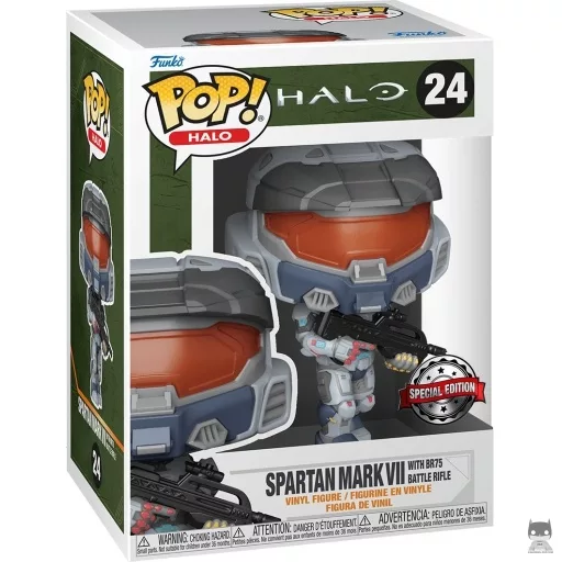 Spartan Mark VII with BR75 Battle Rifle Funko Pop! figure (Specialty Series)