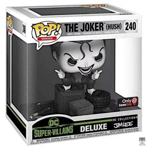 The Joker (Black & White) Funko Pop! figure (DC Jim Lee Deluxe)