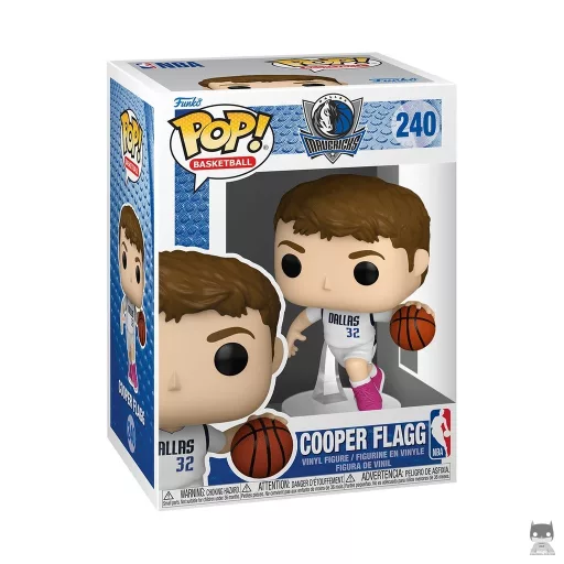 Cooper Flagg (White Association Edition Jersey) Funko Pop! figure (NBA)