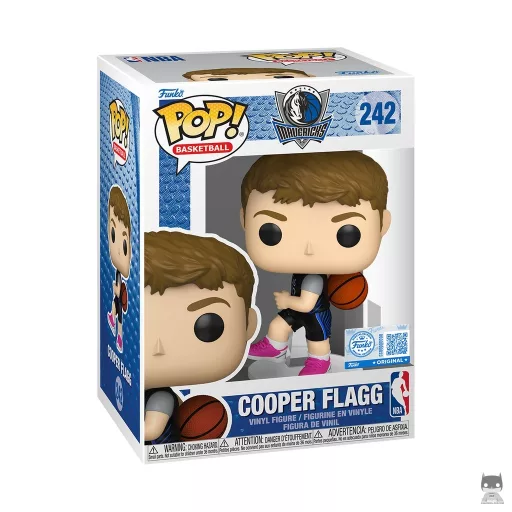 Cooper Flagg (Black City Edition Jersey) Funko Pop! figure (NBA)