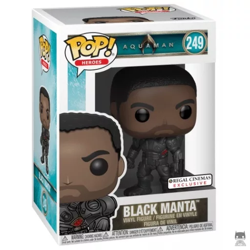 Black Manta (Unmasked) Funko Pop! figure (Aquaman)