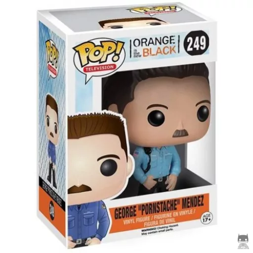 George "Pornstache" Mendez Funko Pop! figure (Orange is the New Black)