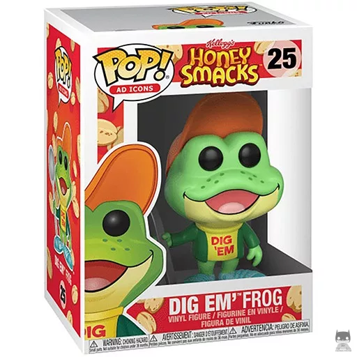 Dig Em' Frog Funko Pop! figure (Ad Icons)