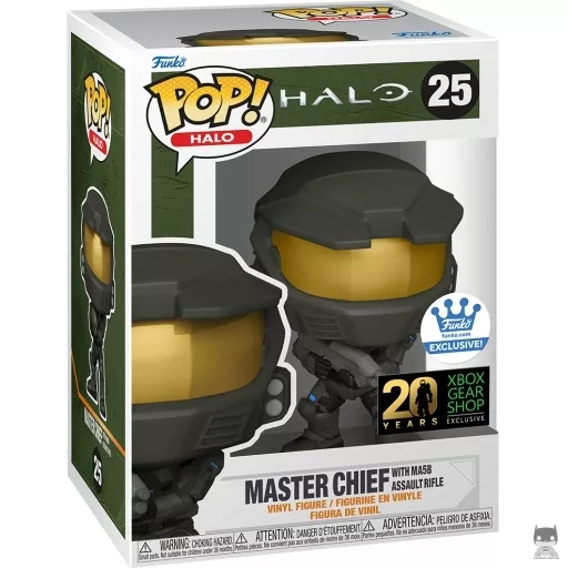 Master Chief with MA5B Assault Rifle Funko Pop! figure (Halo)