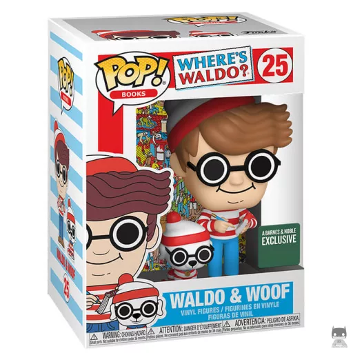 Waldo & Woof Funko Pop! figure (Where's Waldo?)