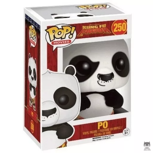Po (Flocked) Funko Pop! figure (Kung Fu Panda)