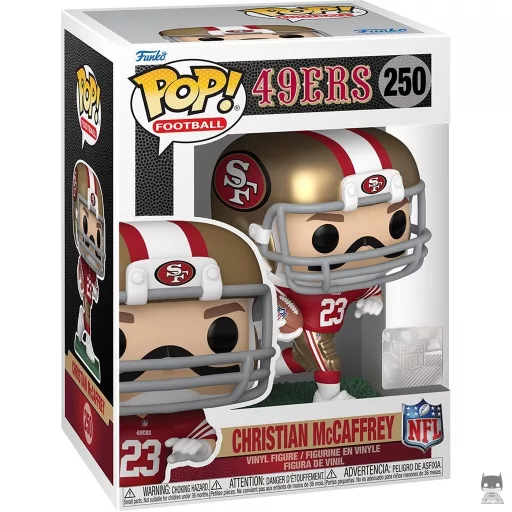 Christian McCaffrey Funko Pop! figure (NFL)