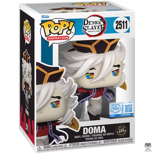 Doma with War Fans (Chase & Glow in the Dark) Funko Pop! figure (Demon Slayer)