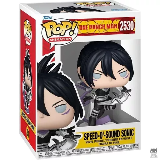 Speed-O'-Sound Sonic Funko Pop! figure (One Punch Man)