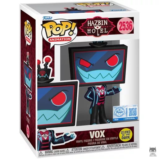 Vox (Glow in the Dark) Funko Pop! figure (Hazbin Hotel)