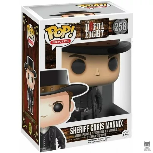 Chris Mannix "The Sheriff" Funko Pop! figure (The Hateful Eight)