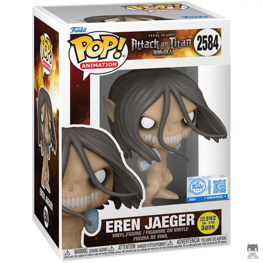 Eren Jaeger (Attack Titan Form) (Glow in the Dark) Funko Pop! figure (Attack on Titan (SNK))