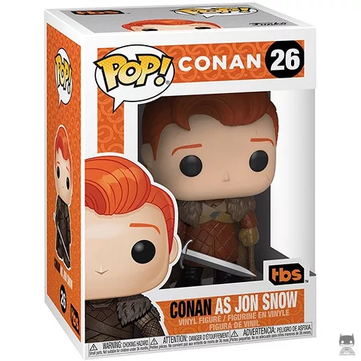 Conan as Jon Snow Funko Pop! figure (TBS)