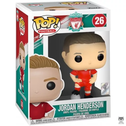 Jordan Henderson (Liverpool) Funko Pop! figure (Premier League (UK Football League))