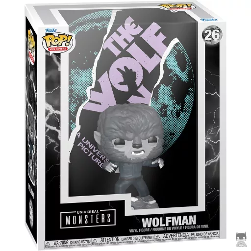 The Wolfman VHS Cover (Black & White) Funko Pop! figure (Black & White)