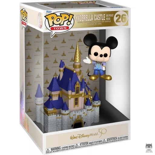 Cinderella Castle & Mickey Mouse Funko Pop! figure (Walt Disney World 50th Anniversary)
