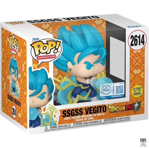 Vegito Super Saiyan Blue (Glow in the Dark & Premium) Funko Pop! figure (Dragon Ball Super (DBS))