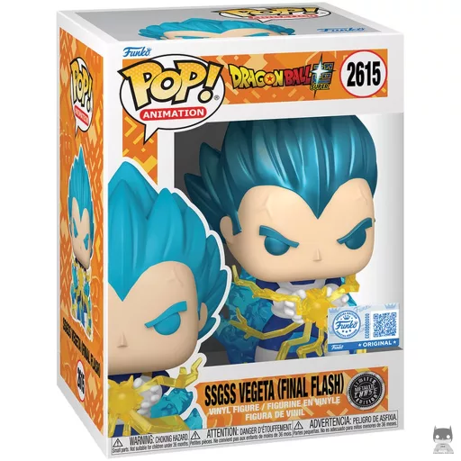 SSGSS Vegeta (Final Flash) (Chase & Metallic) Funko Pop! figure (Dragon Ball Super (DBS))