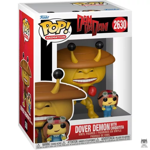 Dover Demon with Chiquitita Funko Pop! figure (Dan Da Dan)