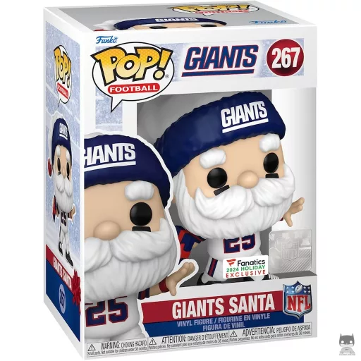 Giants Santa Funko Pop! figure (Fanatics)