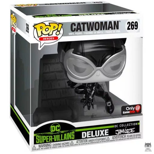Catwoman (Black & White) Funko Pop! figure (DC Jim Lee Deluxe)