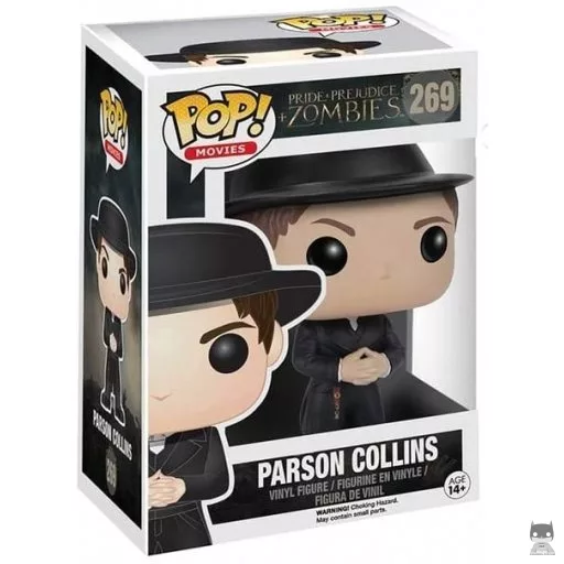 Parson Collins Funko Pop! figure (Pride and Prejudice and Zombies)