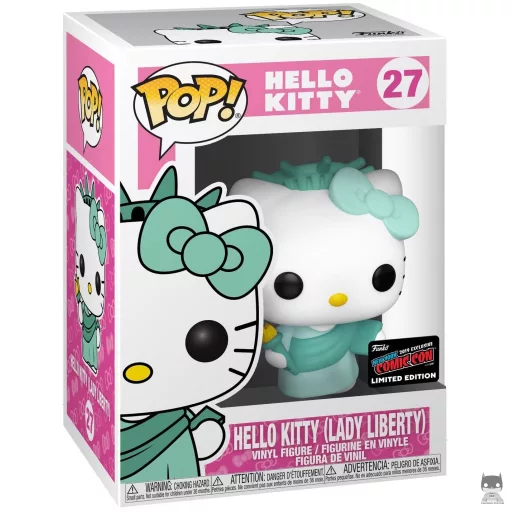 Hello Kitty Lady Liberty Funko Pop! figure (Sanrio)