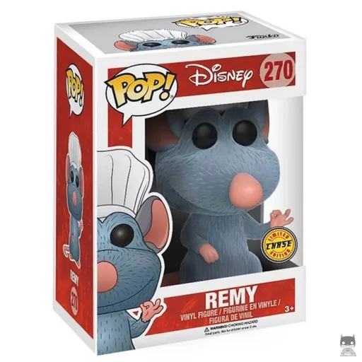 Remy (Flocked) (Chase) Funko Pop! figure (Ratatouille)