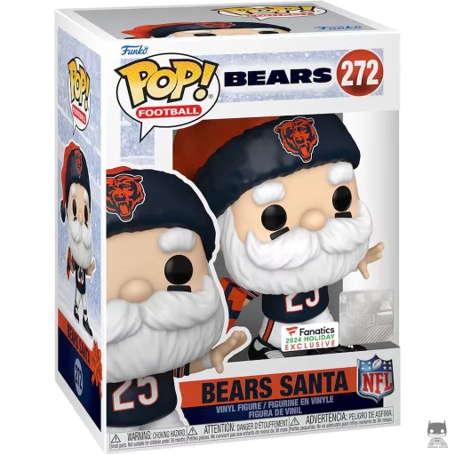 Bears Santa Funko Pop! figure (NFL)