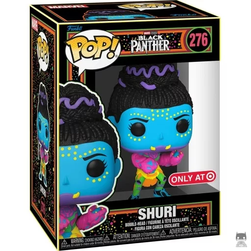 Shuri (Blacklight) Funko Pop! figure (Black Panther)