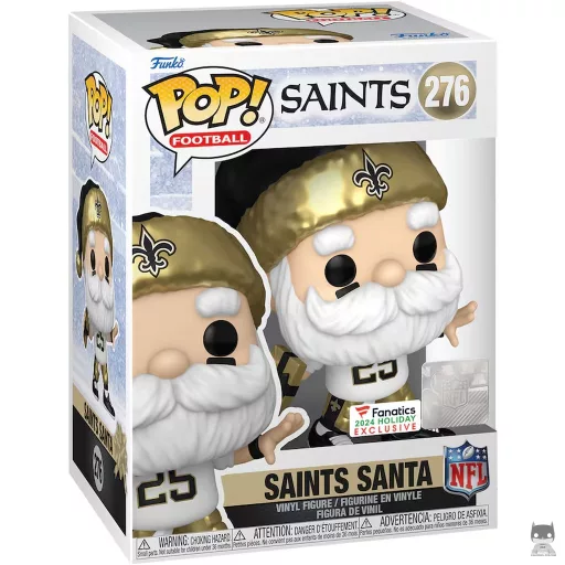 Saints Santa Funko Pop! figure (NFL)