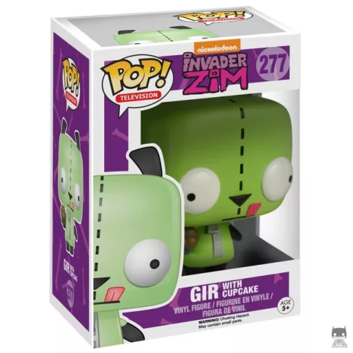 GIR with Cupcake Funko Pop! figure (Invader Zim)