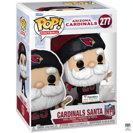 Cardinals Santa Funko Pop! figure (NFL)
