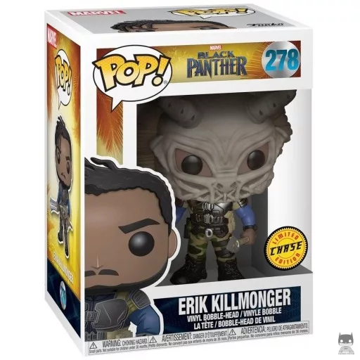 Erik Killmonger (Masked) (Chase) Funko Pop! figure (Black Panther)