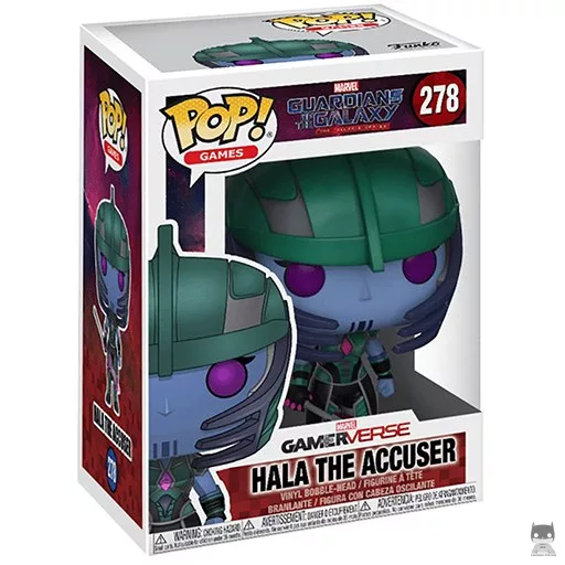Hala the Accuser Funko Pop! figure (Marvel Gamervese: Guardians of the Galaxy)