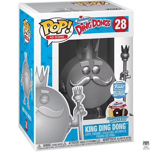 King Ding Dong (Platinum) Funko Pop! figure (Ad Icons)