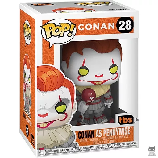 Conan as Pennywise Funko Pop! figure (TBS)