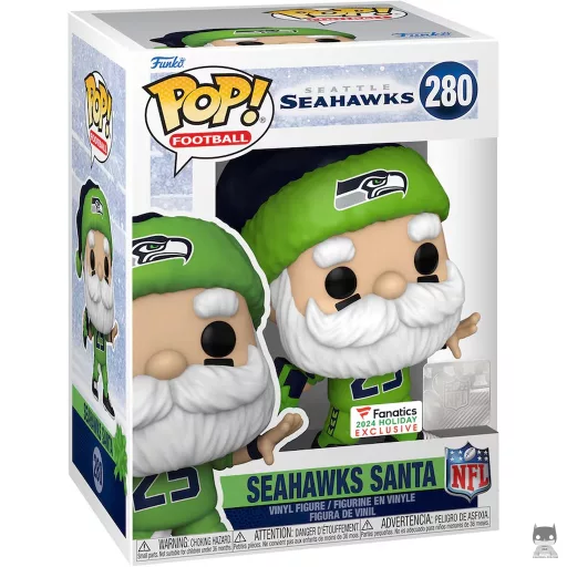 Seahawks Santa Funko Pop! figure (NFL)
