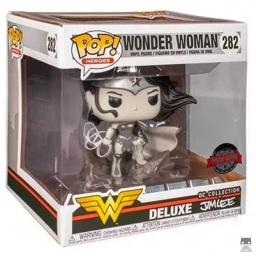 Wonder Woman (Black & White) Funko Pop! figure (DC Jim Lee Deluxe)