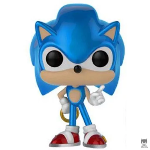 Sonic with Ring (Metallic) Funko Pop! figure (Sonic The Hedgehog)