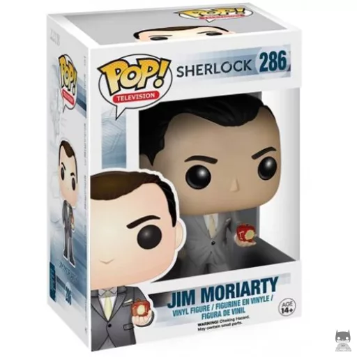 Jim Moriarty Funko Pop! figure (Sherlock)