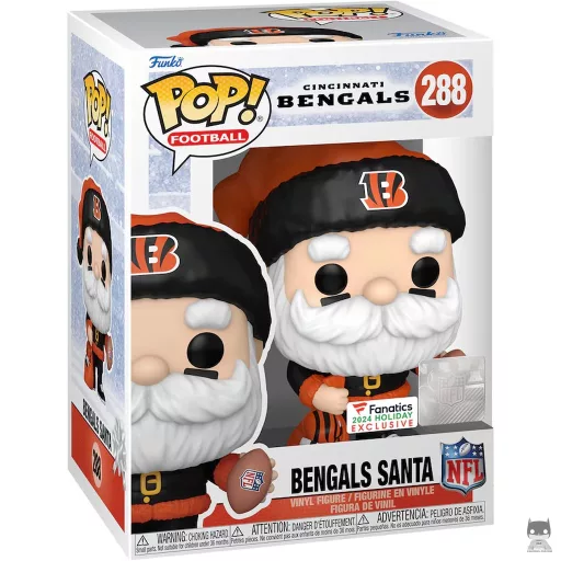 Bengals Santa Funko Pop! figure (NFL)