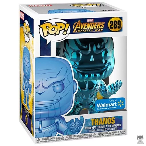 Thanos (Blue & Chrome) Funko Pop! figure (Avengers: Infinity War)