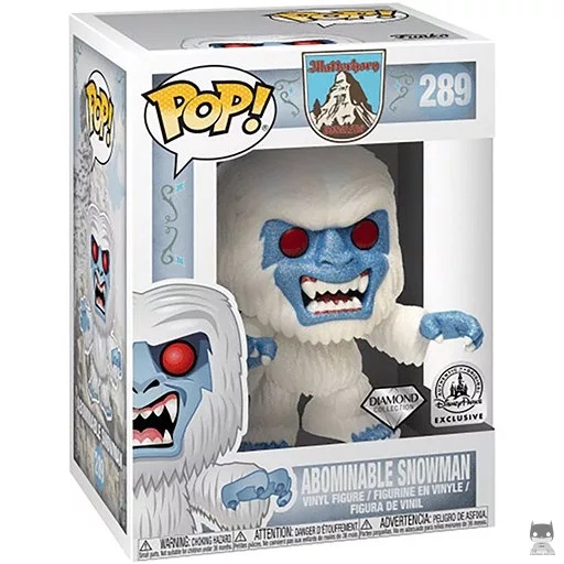 Abominable Snowman (Diamond Glitter) Funko Pop! figure (Disney Parks)
