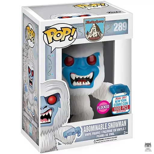 Abominable Snowman (Flocked) Funko Pop! figure (Disney Parks)
